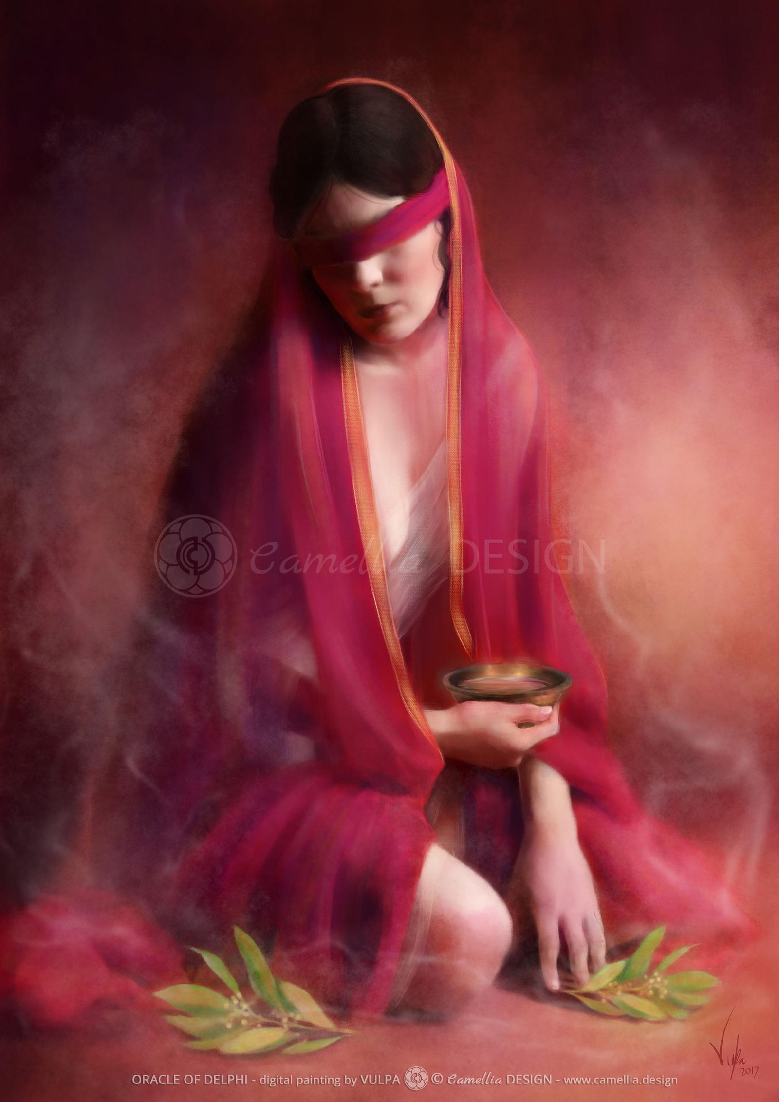 Oracle Of Delphi by Vulpa-Art