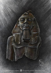 RAMESES II STATUE STUDY