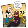 Popeye and Pluto vs Pein