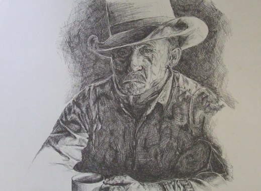 Old Man With Hat