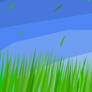 Flat Grass Windows Wallpaper - Herbe Windows Flat