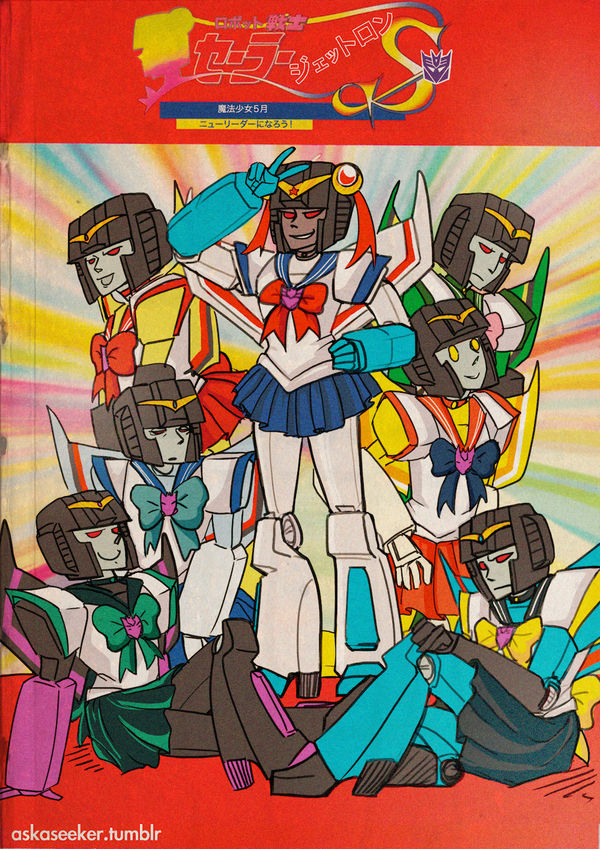TF: Sailor Jettron poster by flutterjet