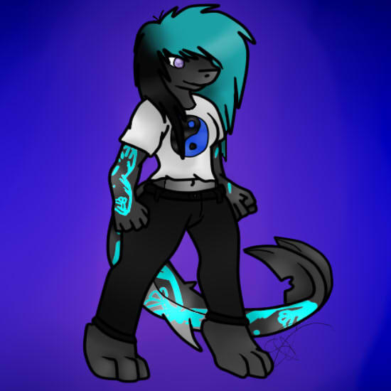 RainbowShyRave furry oc :3 by SkysArtStudio on DeviantArt
