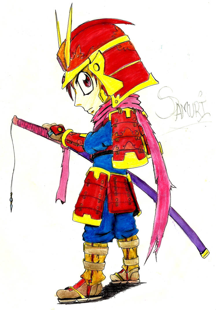 Chibi Samurai by Oni-kirin on DeviantArt