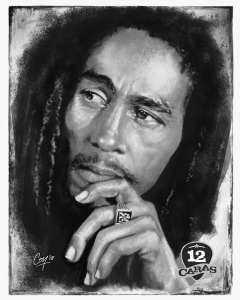 Bob Marley - 12Caras Series