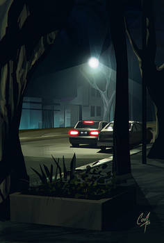 202510 street scene speedpainting
