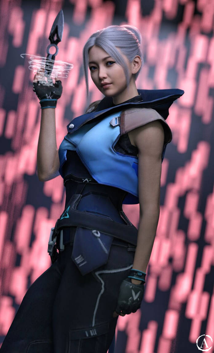 Jett Valorant by Alf3d on DeviantArt