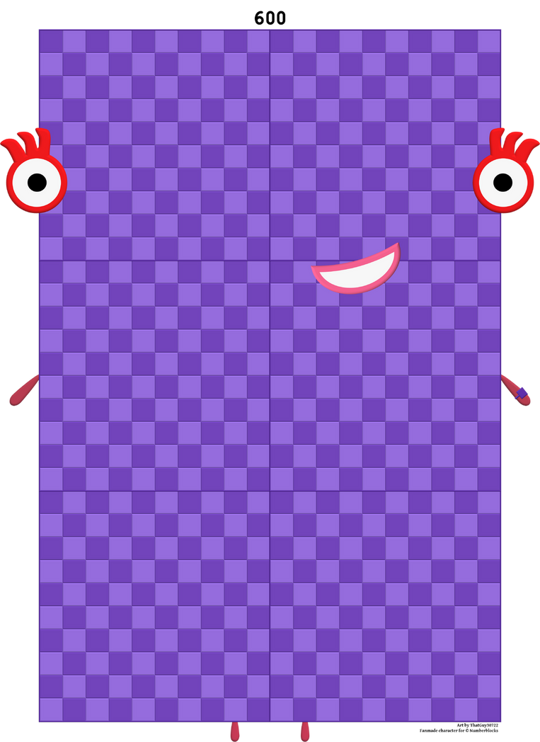 600 numberblocks by lineauniongamarra on DeviantArt