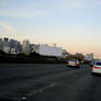 City Drive w blank billboard