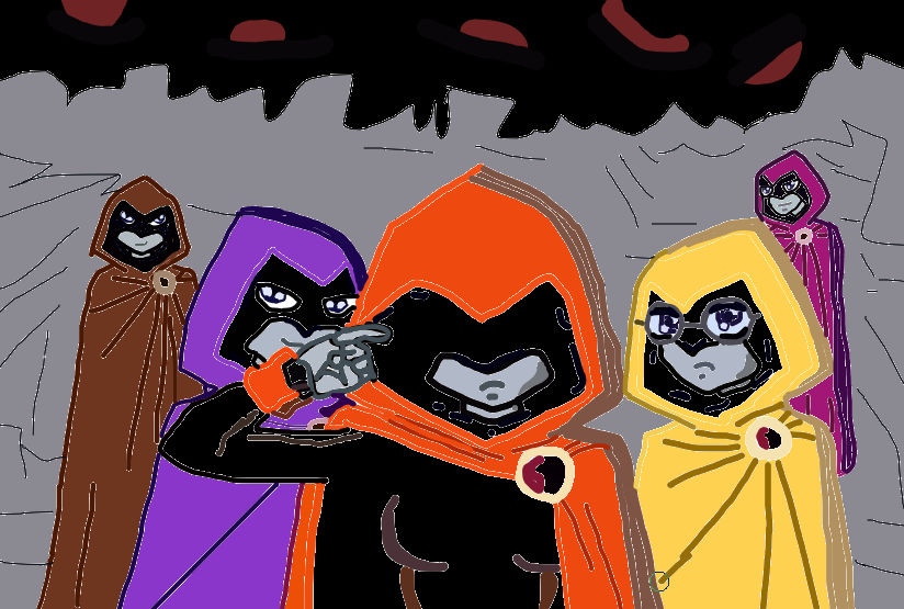 Raven Personalities by livbri on DeviantArt