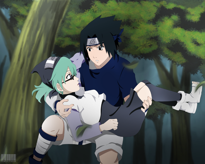 commission: Kia and sasuke