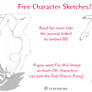 Free Character Sketches! CLOSED!