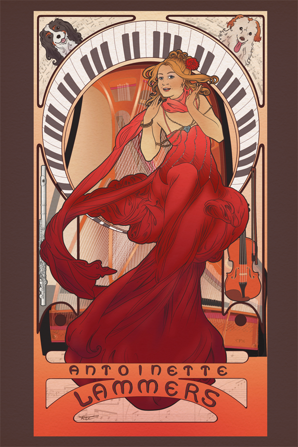 [Art Nouveau] Antoinette Lammers