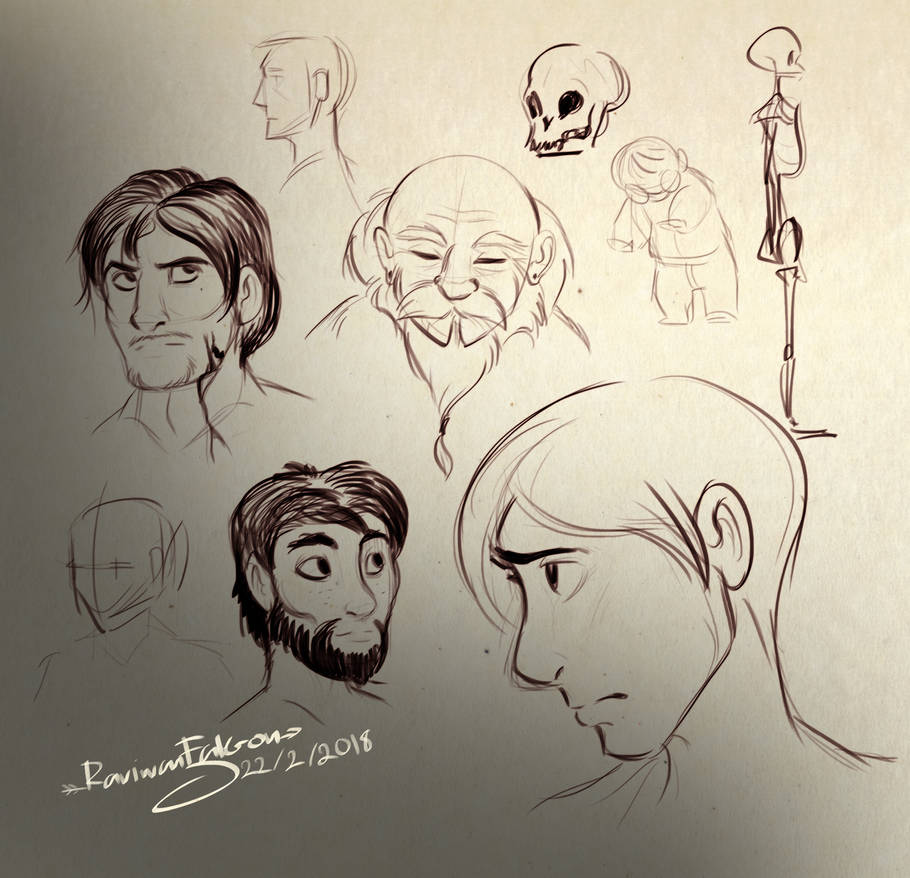 Human drawing practicing NO.1 by R-FakonWolf on DeviantArt