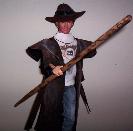 Custom Harry Dresden Doll