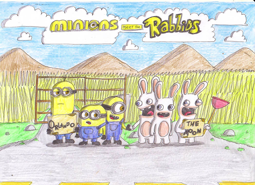 Minions and Rabbids by Finnjr63 on DeviantArt