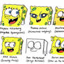 SpongeBob in 6 Different Styles