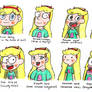 Star in 8 Different Styles