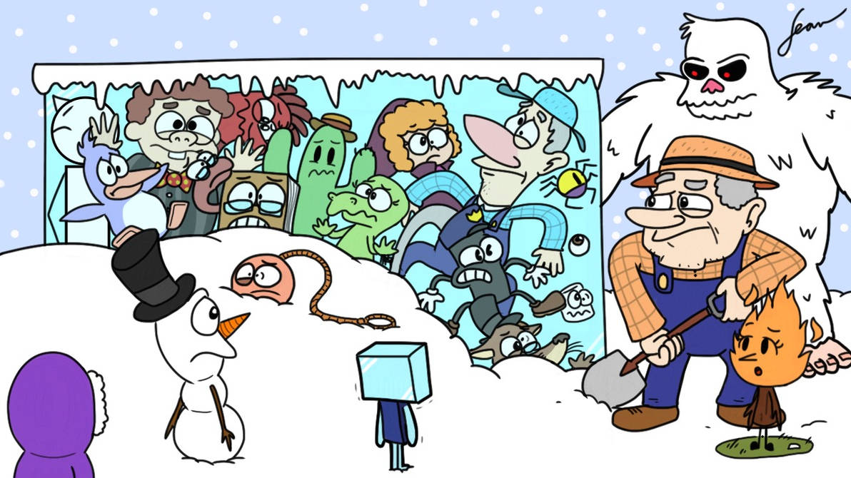 Trapped In Snow And Ice By Finnjr63 On DeviantArt trapped-in-snow-and-ice-by-finnjr63-on-deviantart