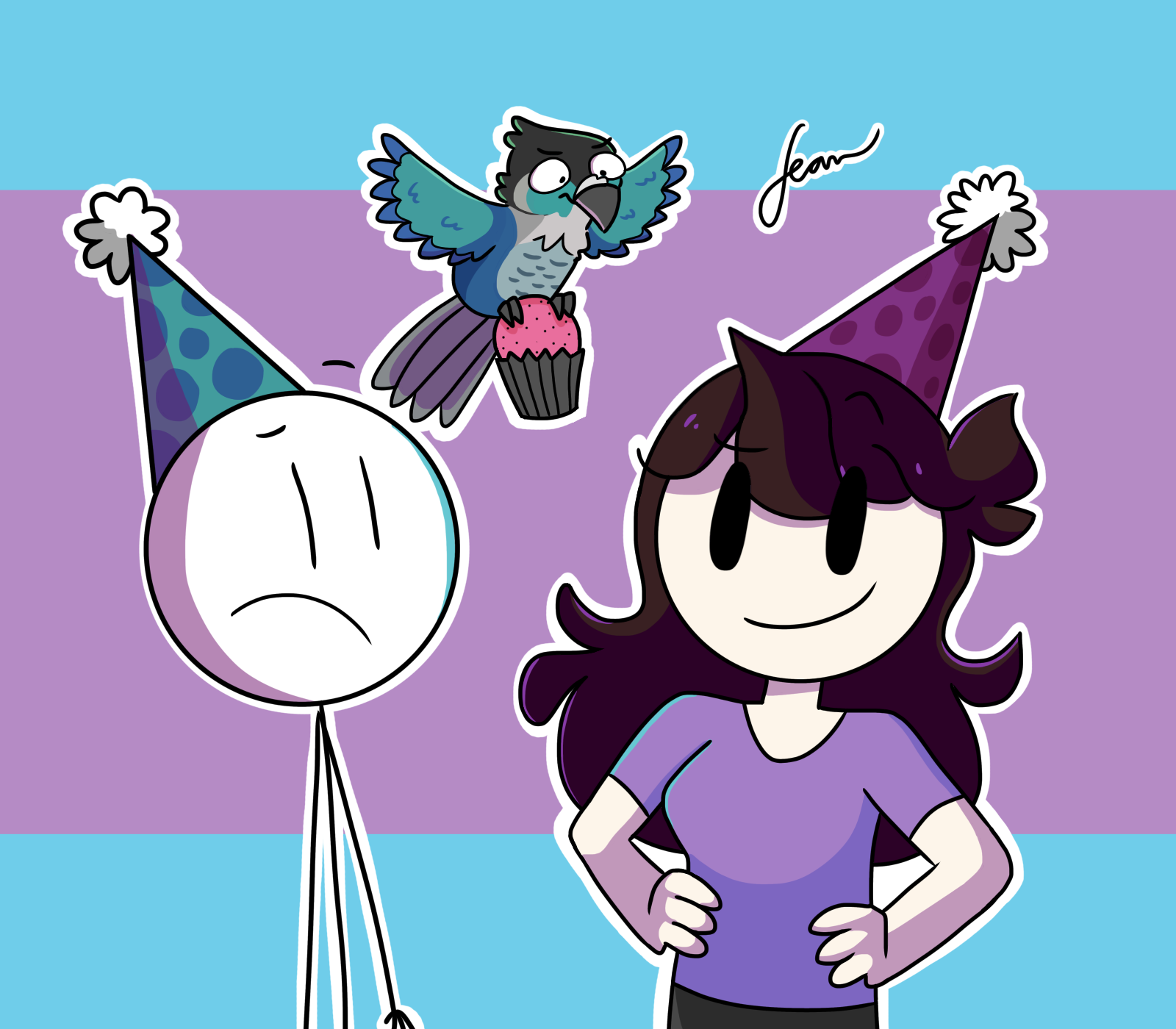 Jaiden Animations fanart, this took me about 3h  Jaiden animations,  Animated drawings, Animation