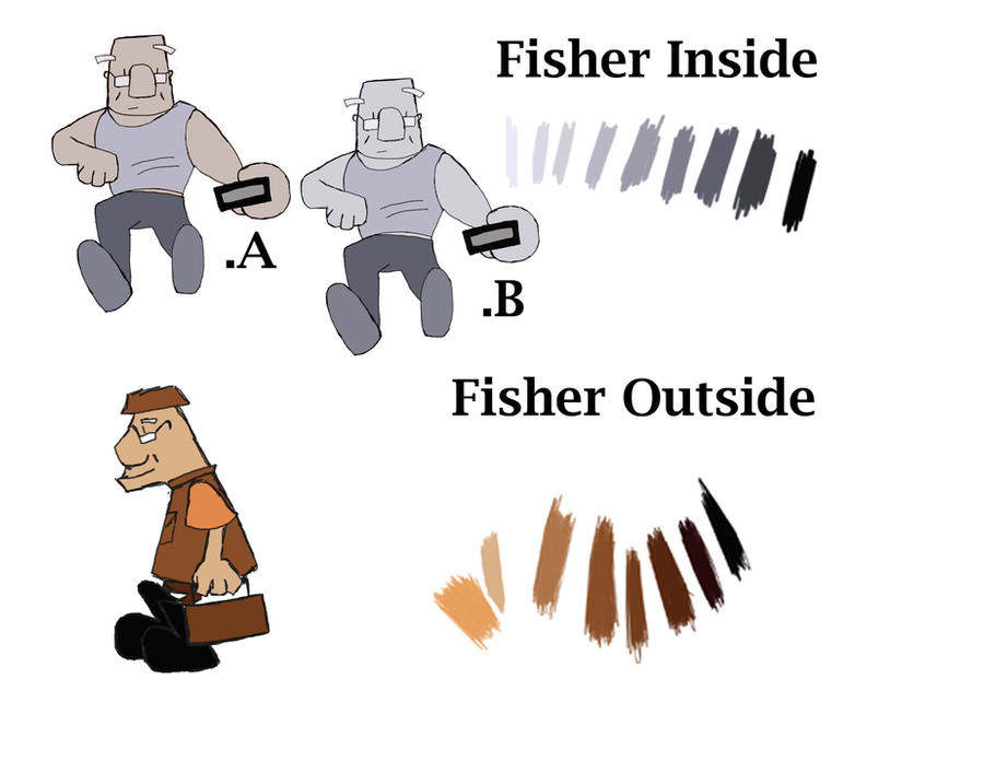 Fisher Color Fisher Color Chart Version One by CopperPieces on DeviantArt