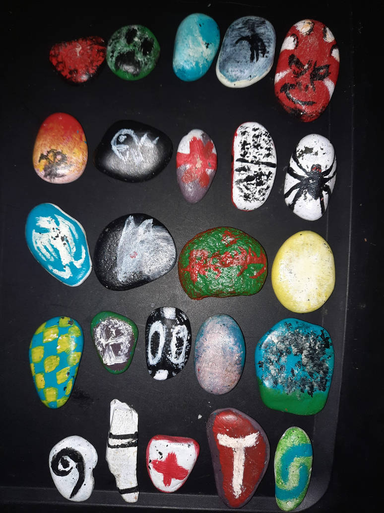 Spell Rocks For Tabletop by immortalcancer on DeviantArt
