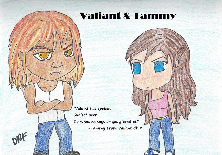 Chibi Valiant and Tammy