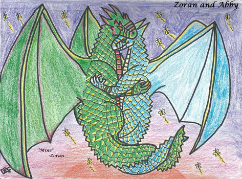 Zoran and Abby in Dragonform
