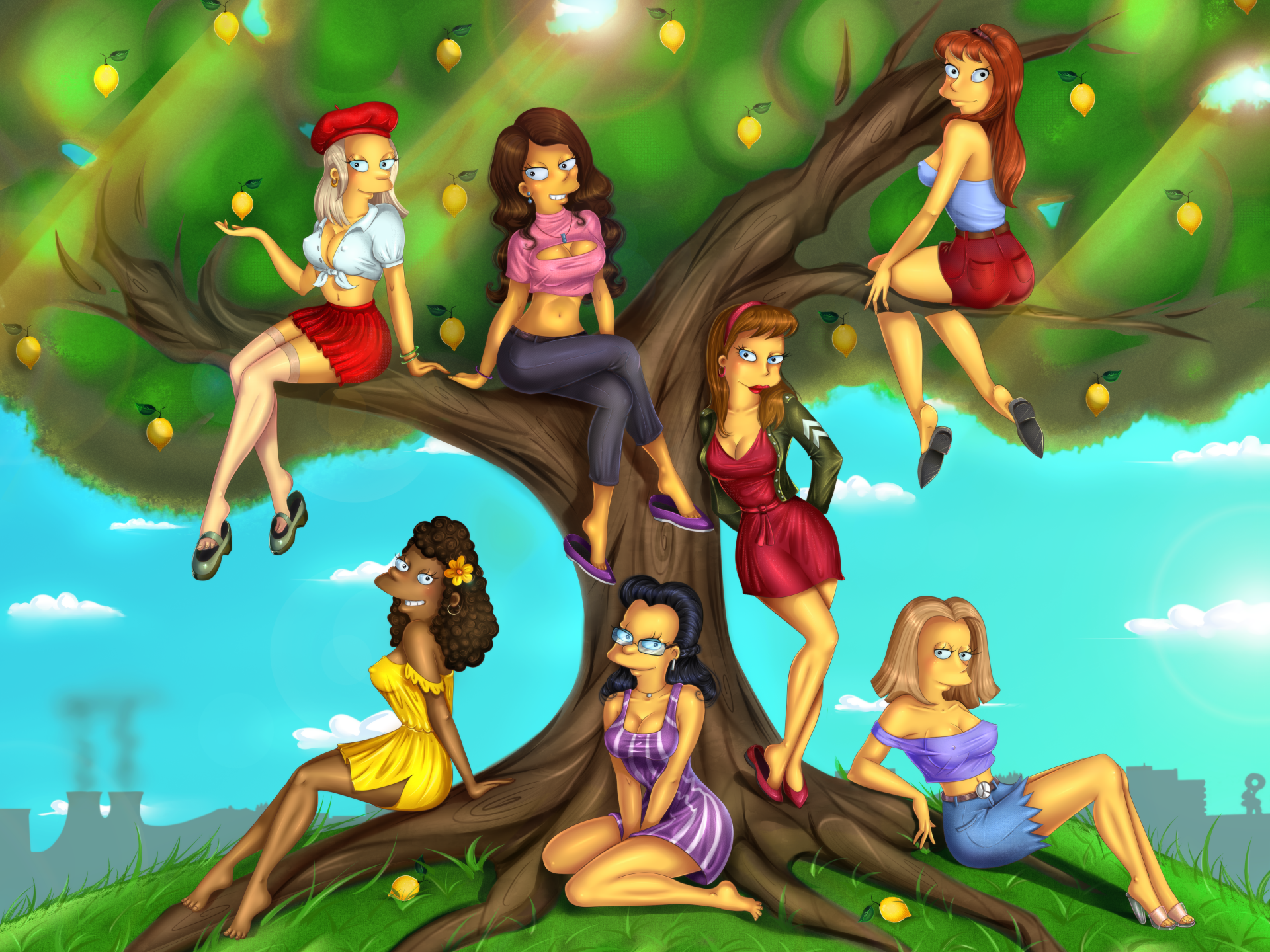 Lisa S Seven Lovely Friends By Yet One More Idiot On Deviantart Lisa S Seven Lovely Friends By Yet One More Idiot On Deviantart