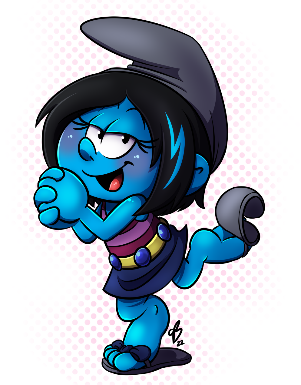 Cute Vexy Smurf by Yet-One-More-Idiot on DeviantArt