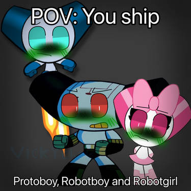 Protoboy and Protogirl by KatMaz on DeviantArt