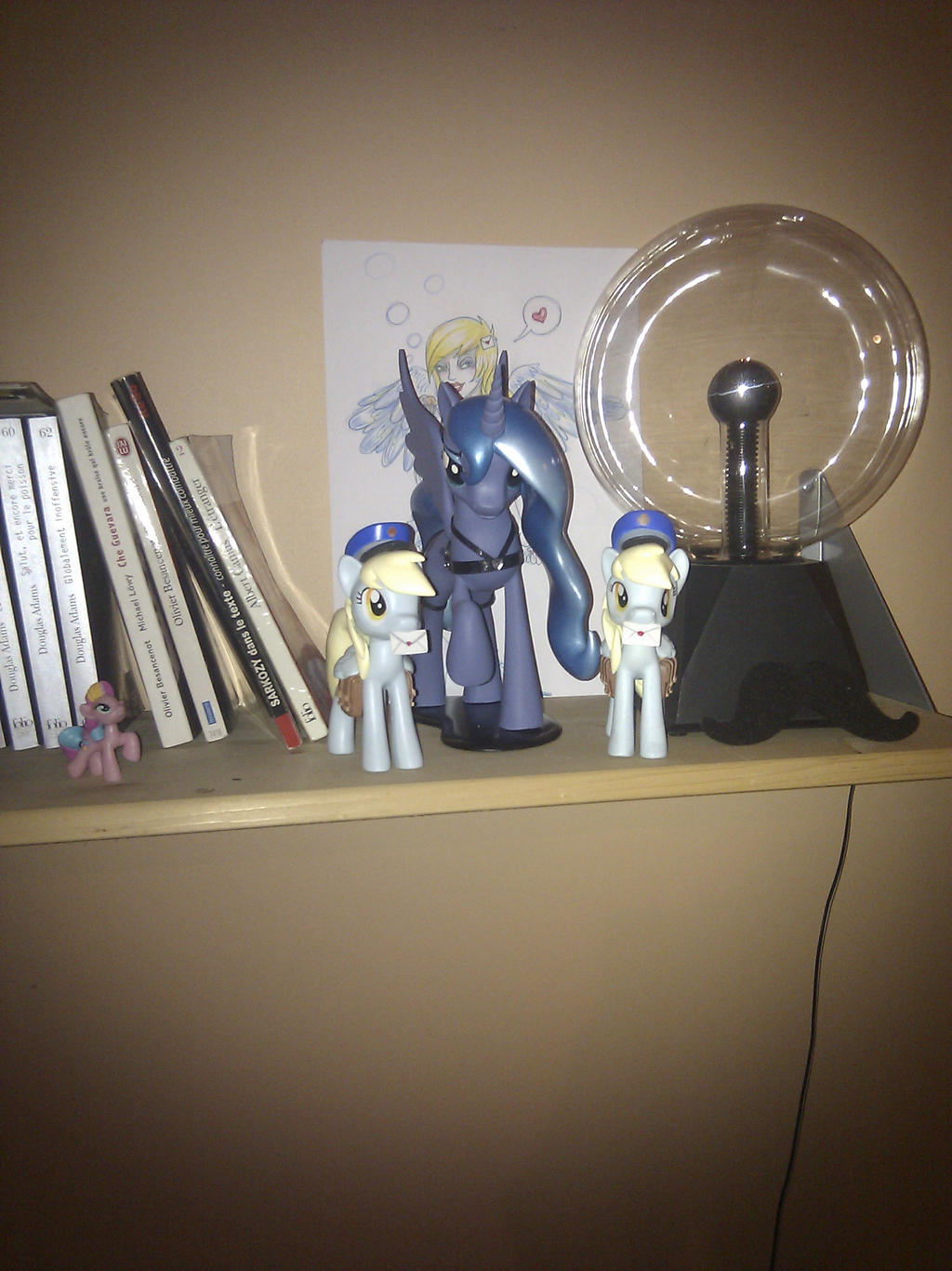 The princess of the Night ... and her mailmares !