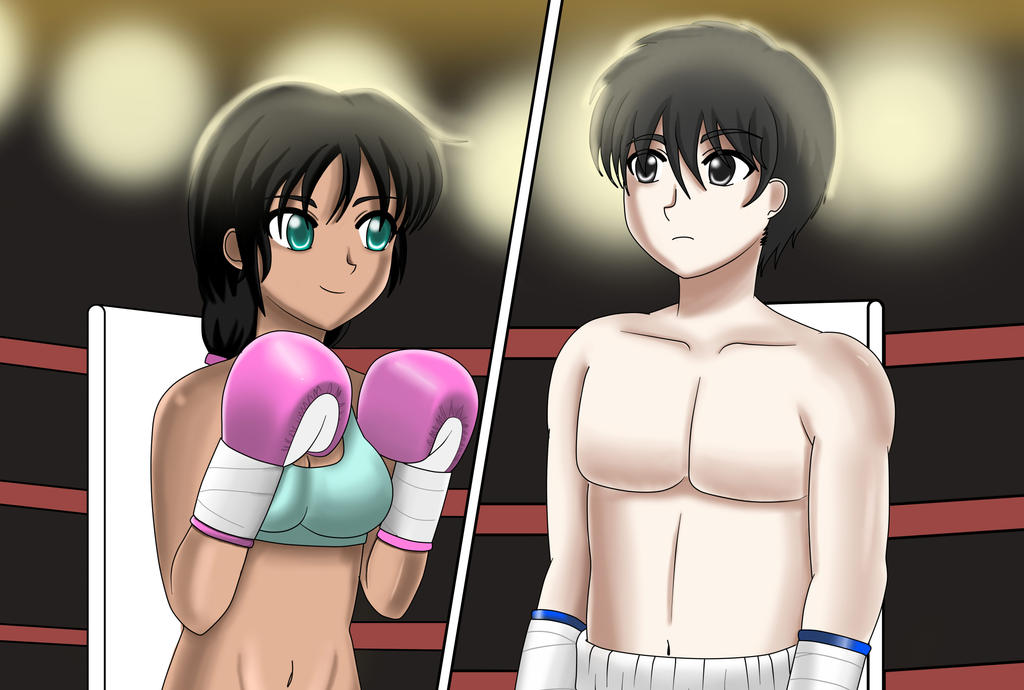 Mixed Boxing - Before the Fight by AzaSket on DeviantArt 