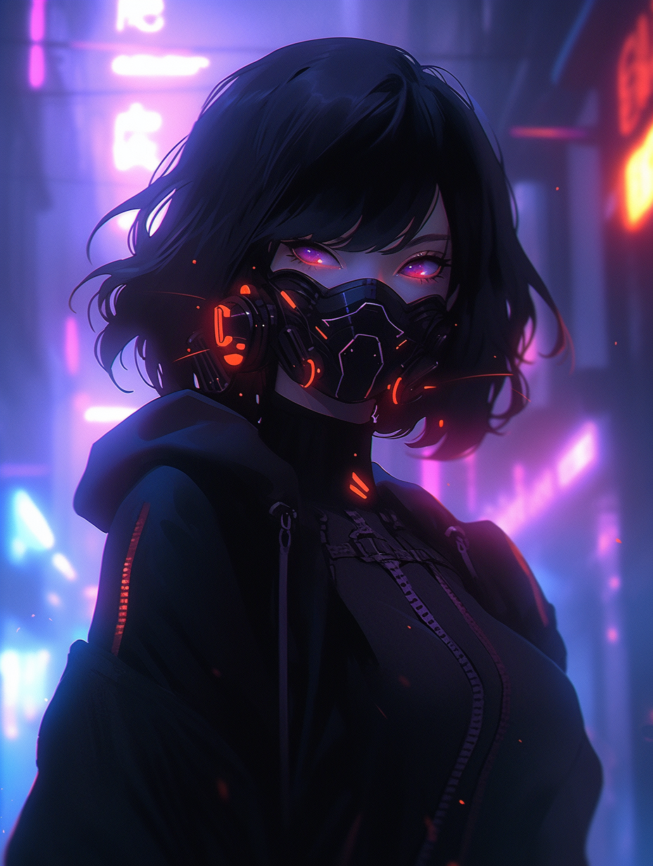 Cyberpunk girl by lXlBaNNeR on DeviantArt