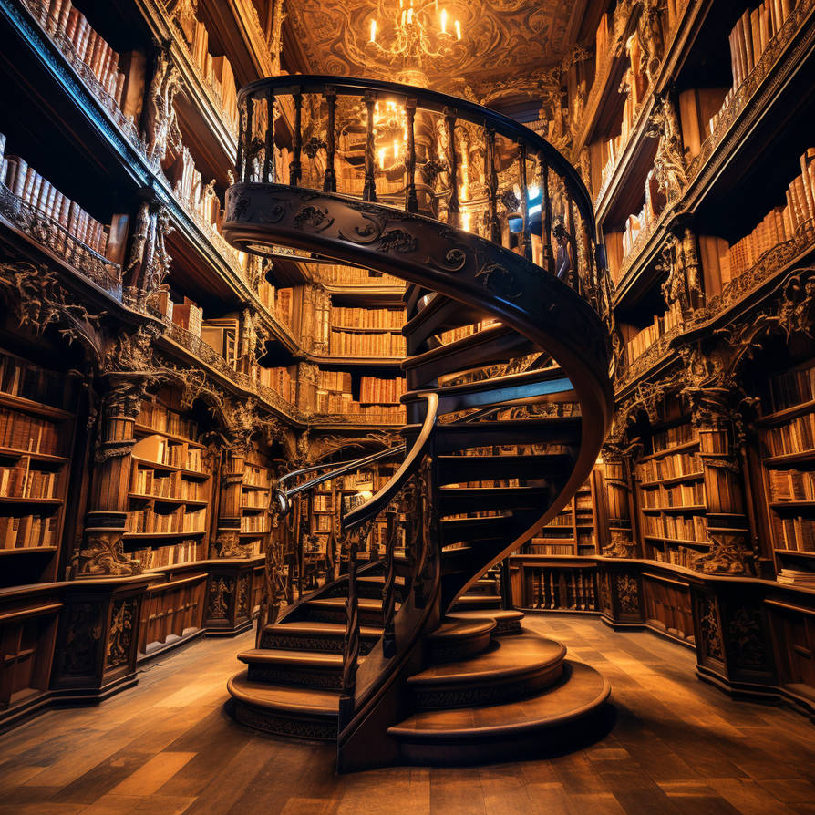 Enchanted library(03) by Tamako-Monomi on DeviantArt
