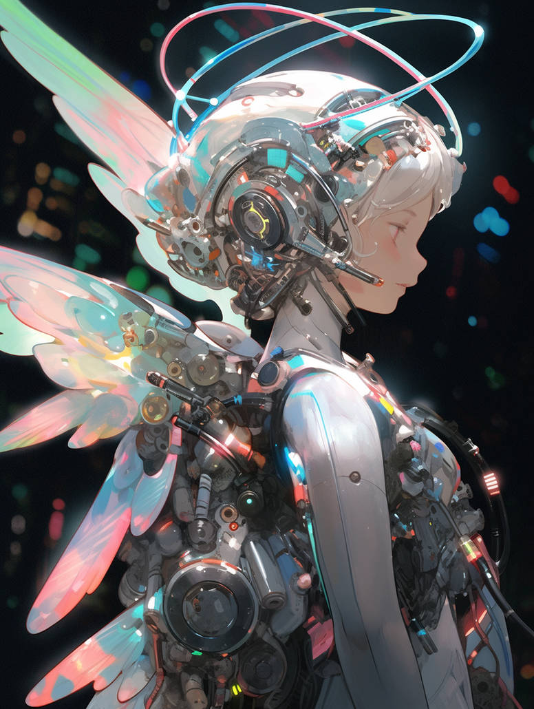 A dynamic mechanical angel(12) by Tamako-Monomi on DeviantArt