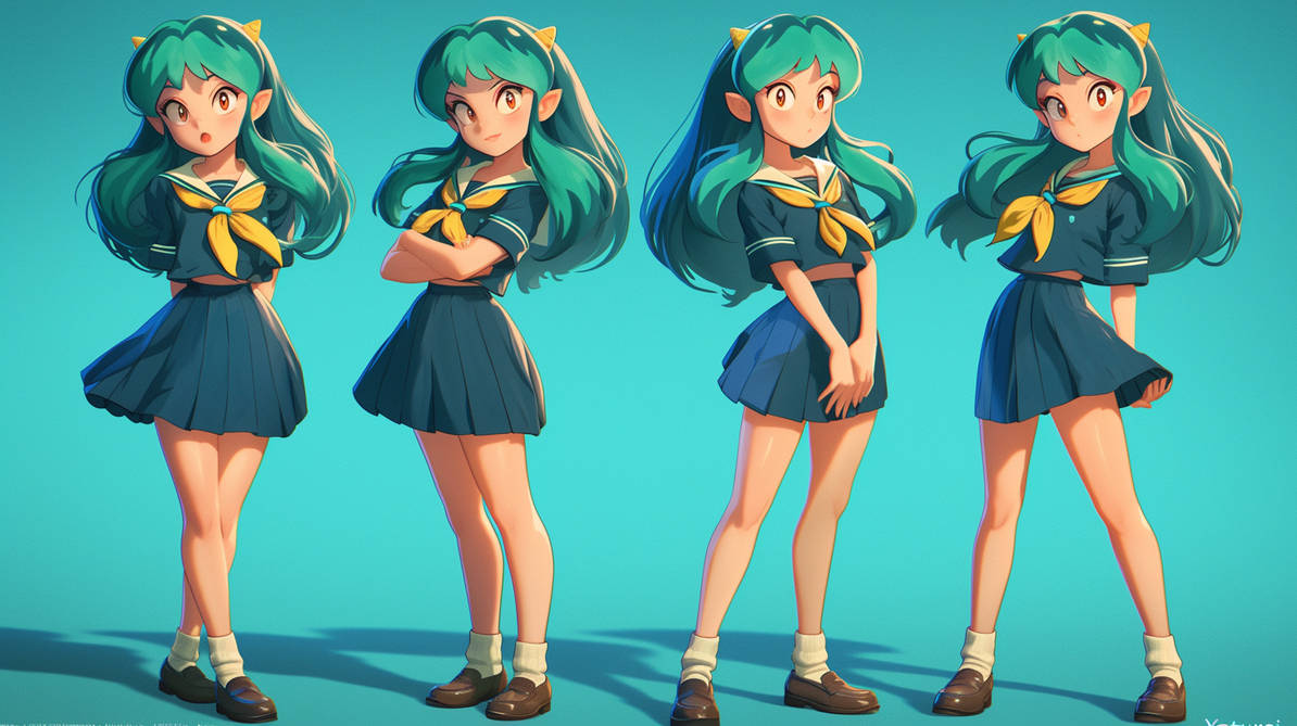 Lum in a sailor uniform(15) by Tamako-Monomi on DeviantArt