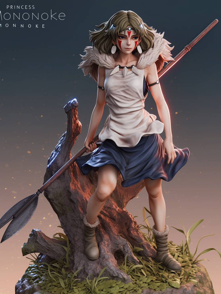 Princess MONONOKE(05) by Tamako-Monomi on DeviantArt