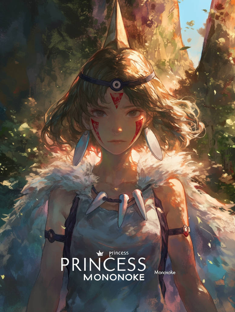 Princess MONONOKE(02) by Tamako-Monomi on DeviantArt
