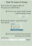 Group Tutorial: How To Leave A Group by itz-Cindyrella