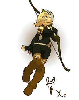 Evangelyne in Wakfu MMORPG (for Xa ! :D (again))