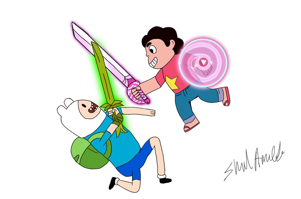 Finn VS Steven colour