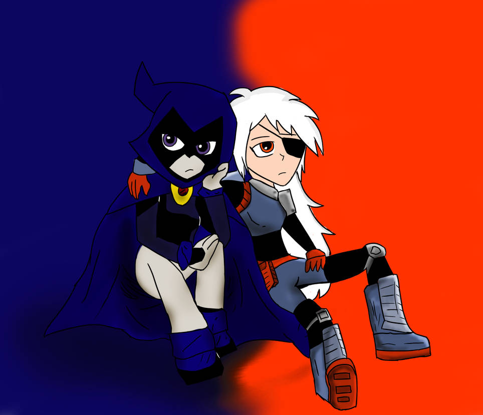 Titans Roes Pics Teen titans go raven and rose by lelouch10 on DeviantArt