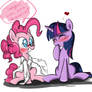 Sciencetist Pinkie and Twilight