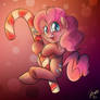 Pinkie and her Candy Cane