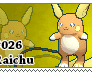 #026 Alola Raichu