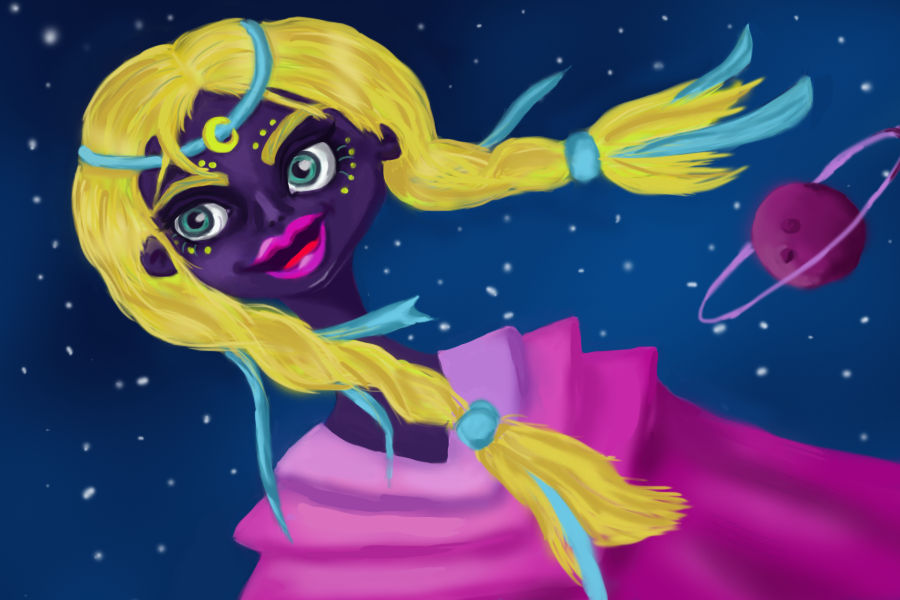 Alien Picture Reealistic Princess Alien princess by redpandalilu on DeviantArt