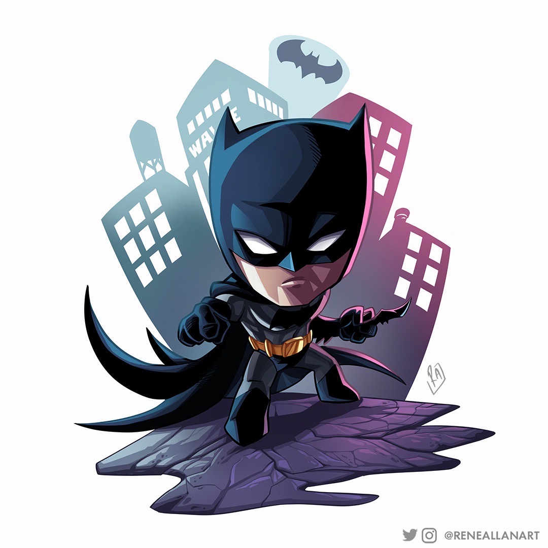 Batman Chibi by reneallan on DeviantArt