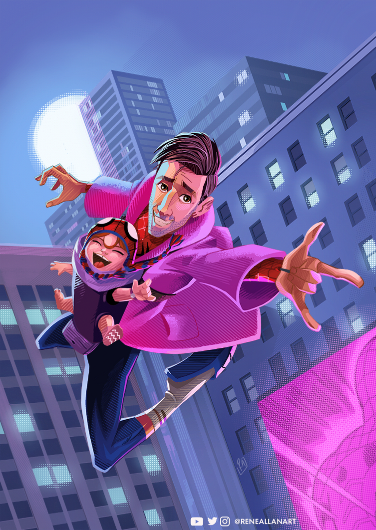 Peter B Parker (Earth616) Spiderverse by reneallan on DeviantArt(01)