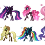 Nightmare Mane 6